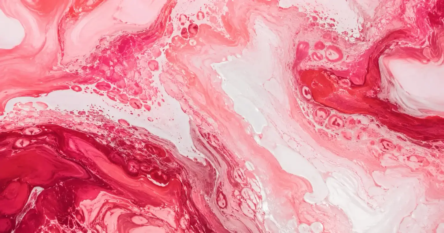 How to Support Someone With Depression Abstract pink and rose fluid marble art representing warmth, compassion, and care